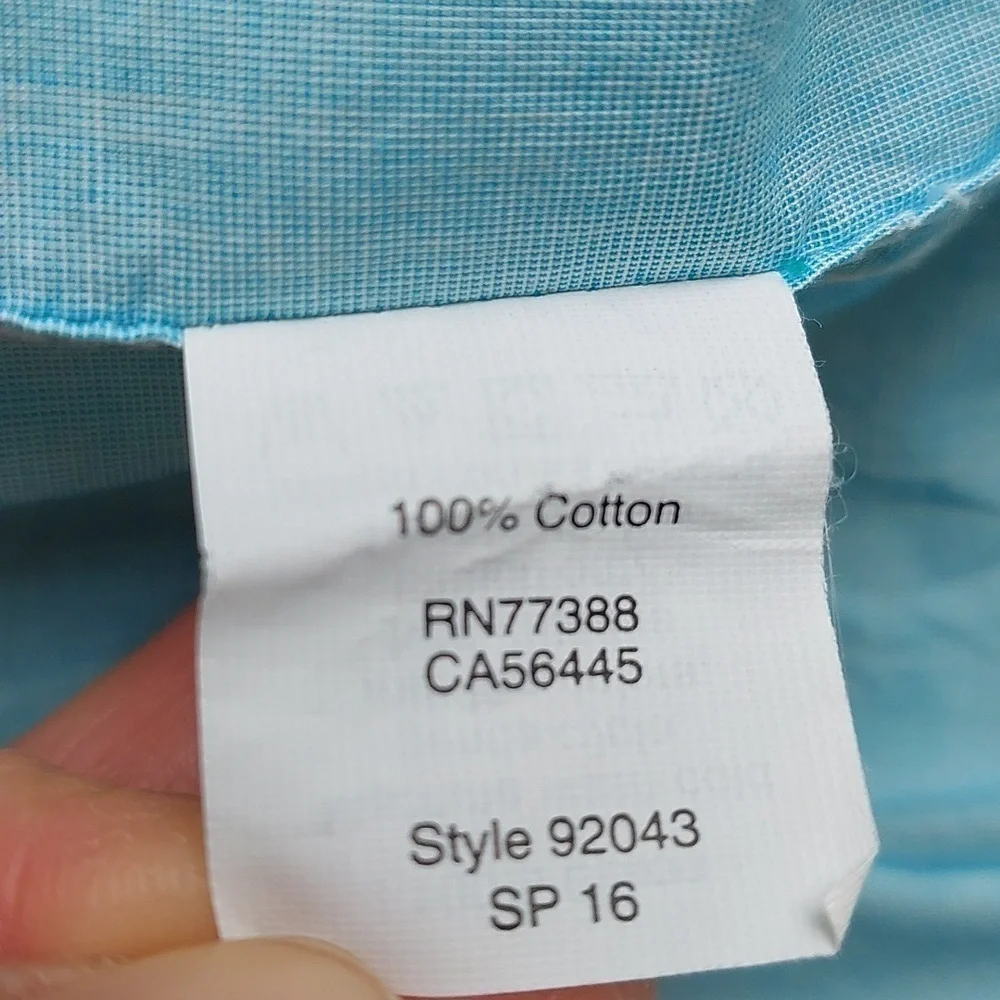 J. CREW Light Blue Button Down Shirt - Picture 4 of 5